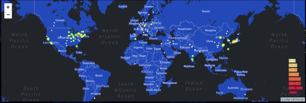 Global L-Tyrosine Technology Power Distribution Map