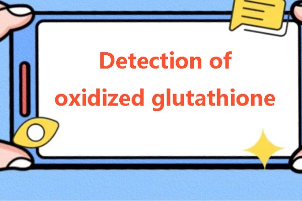 Detection of oxidized glutathione