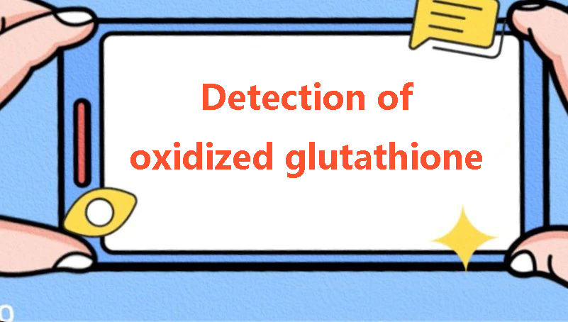 Detection of oxidized glutathione