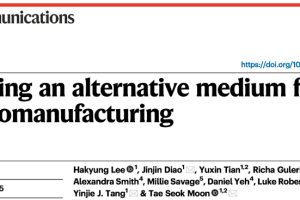 Developing an alternative medium for in space biomanufacturing